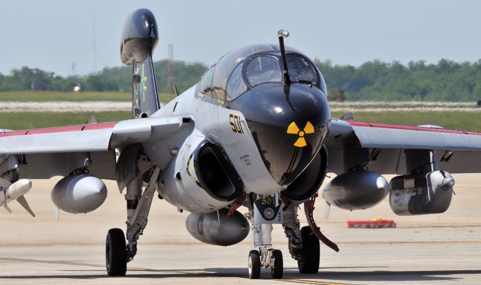 vaq-209星战士中队ea-6b电子战机退役