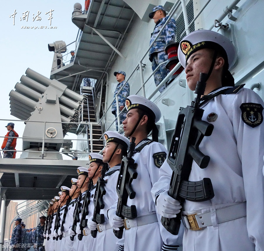 中国海军三大舰队赴西太平洋演练