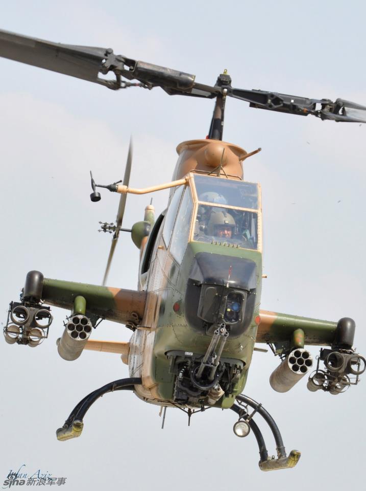 巴铁ah-1f武装直升机新照曝光:感觉大气上档次_高清图集_新浪网