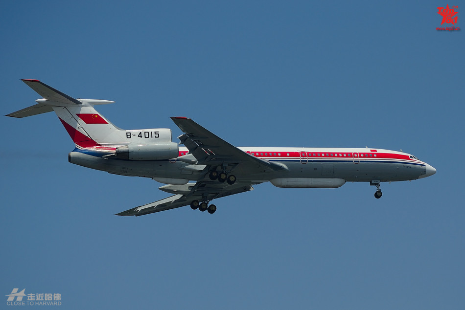 资料图:中国空军4015号图154电子侦察机美照