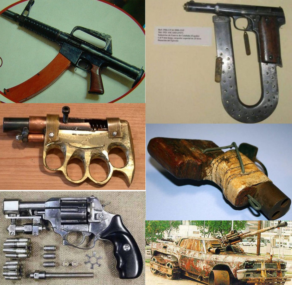 民间高手真不少:diy出各种奇葩"土枪"_高清图集_新浪网