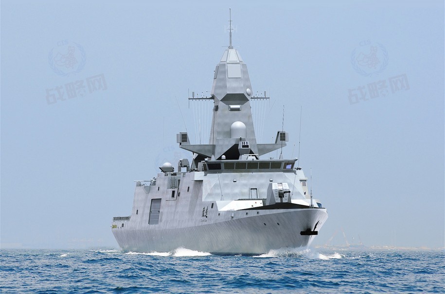 网传国产最新式057级重火力型护卫舰cg方案曝光