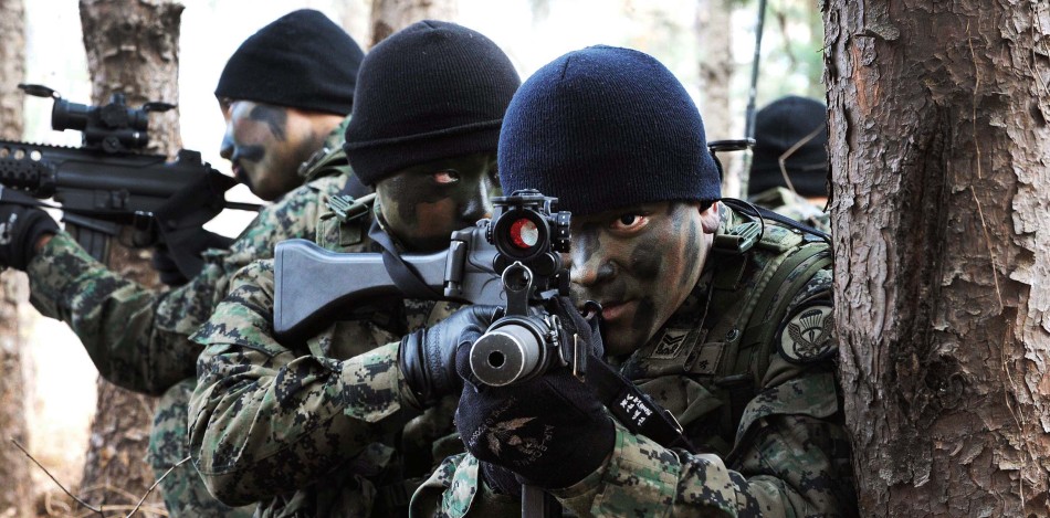 韩国军队多支精锐作战部队曝光