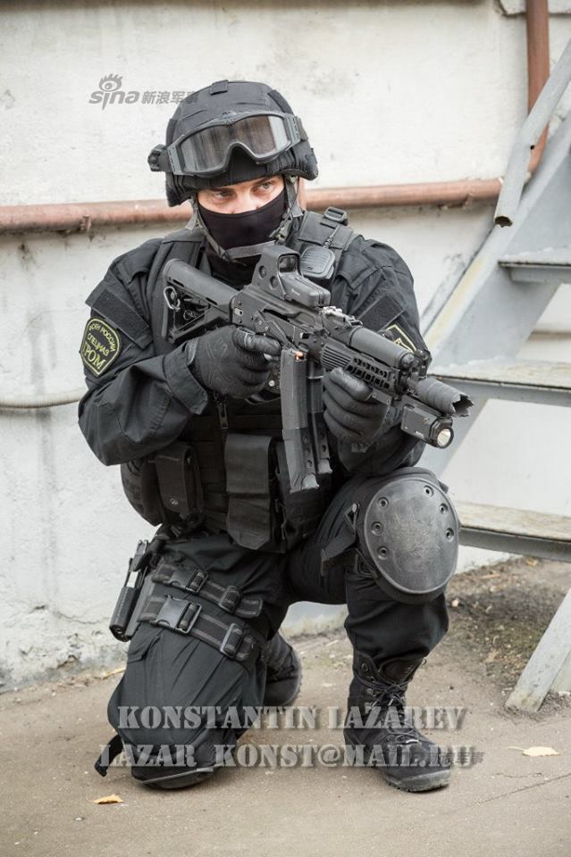俄罗斯缉毒特种部队猛兵曝光