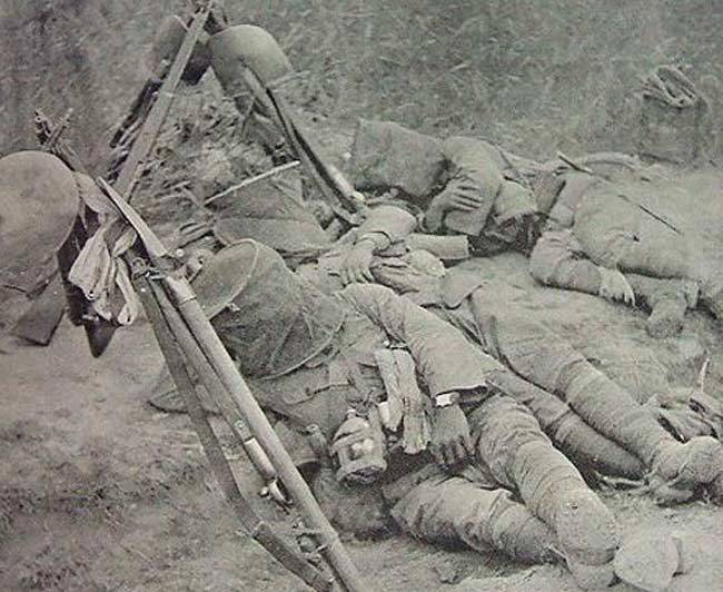 太平洋战场上疯狂而顽固的日本兵