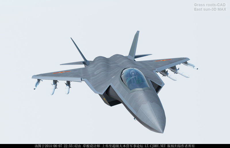 歼31前视图
