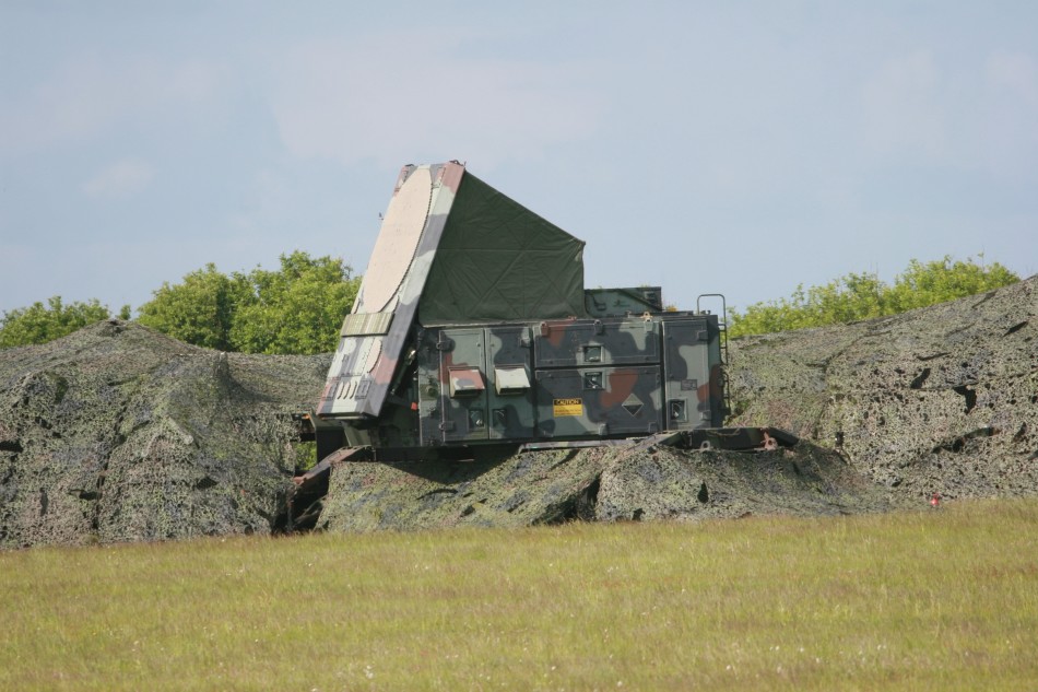 爱国者ii防空导弹就位