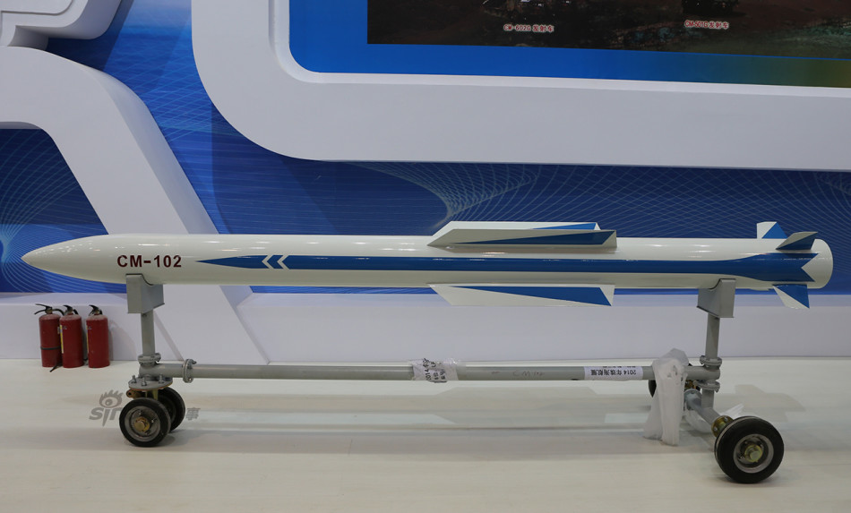 中国大批cm系列导弹亮相 新品cm501g类似红箭10