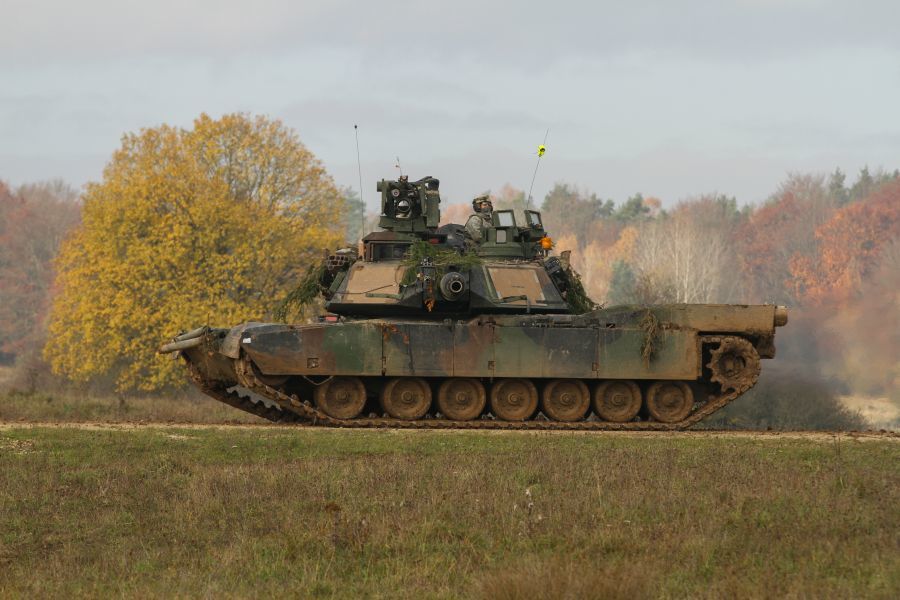 驻德美军精锐骑兵师最新m1a2改型坦克出动参演_高清图集_新浪网