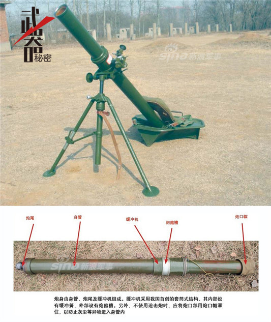 轻步兵的火力中坚:久经考验我军"82迫"家族_高清图集_新浪网