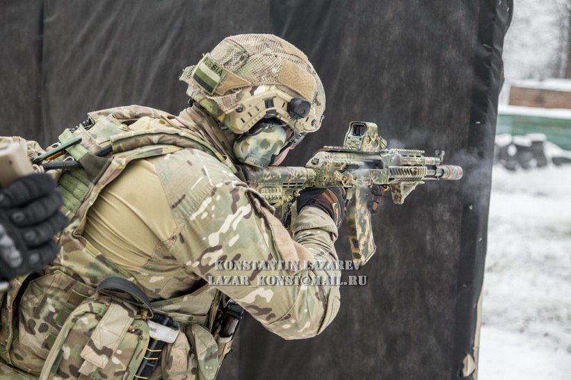 俄军曝最精锐之阿尔法部队参加对抗大赛猛图