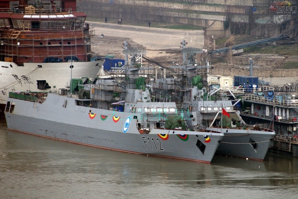 有质量有速度国内船厂造好多艘外贸护卫舰