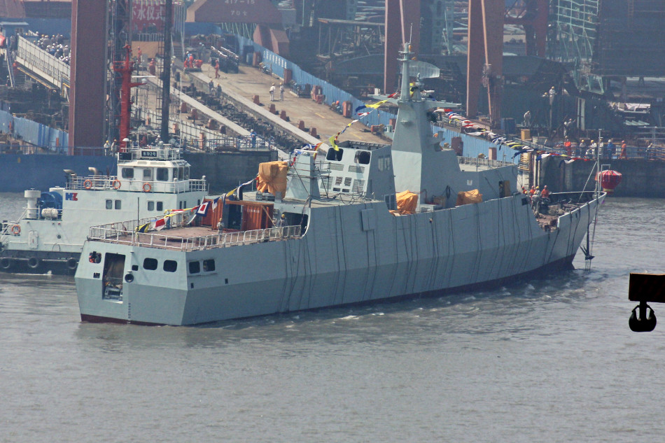 中国第25艘056a护卫舰下水