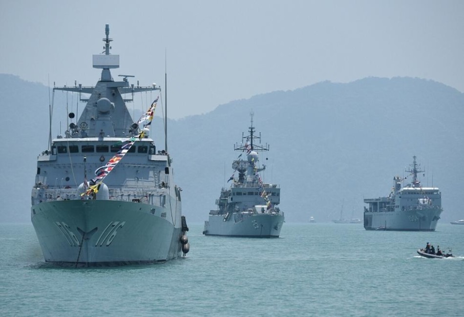 马来西亚举行国际阅舰式 多艘中国造战舰参加
