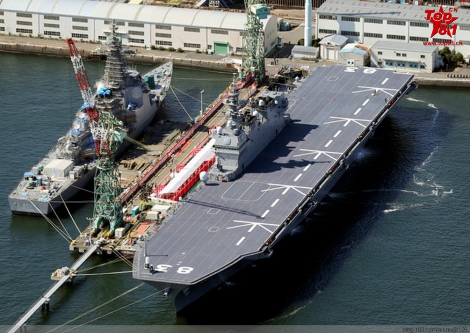 自卫队新轻型航母服役了