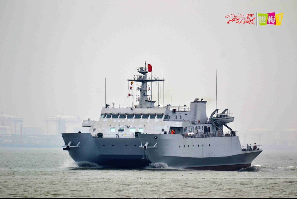 中国双体测量船上演漂移_新浪图片_手机新浪网