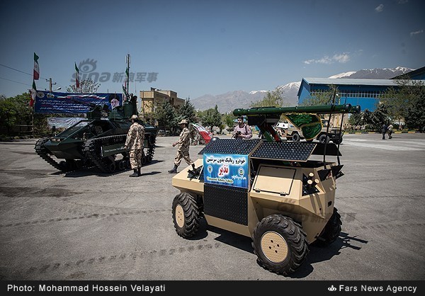 伊朗再秀自制奇葩武器 支援炮车设计怪做工差