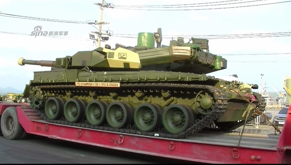 乌克兰为泰国军队造好第二批堡垒主战坦克