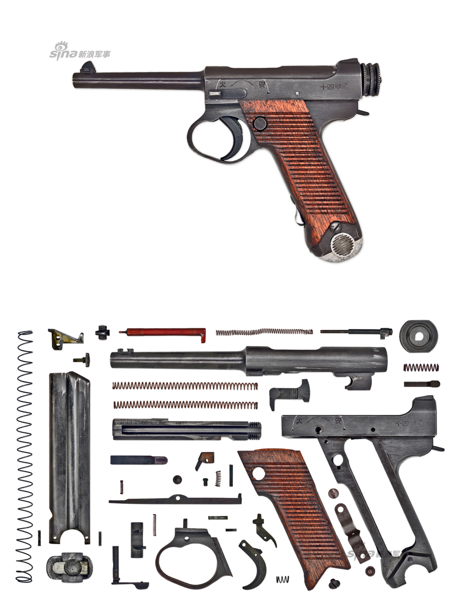 扫盲贴:二战期间8款常用手枪详细分解图_高清图集_新浪网