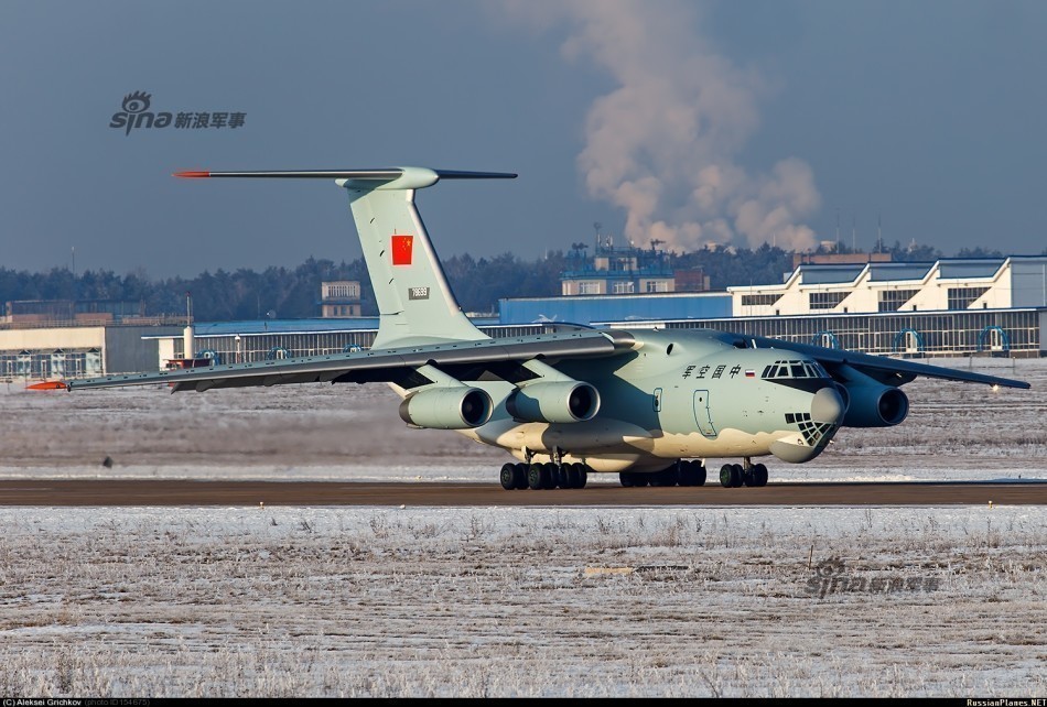 战斗民族自拍!俄官方公开出口中国伊尔76大运