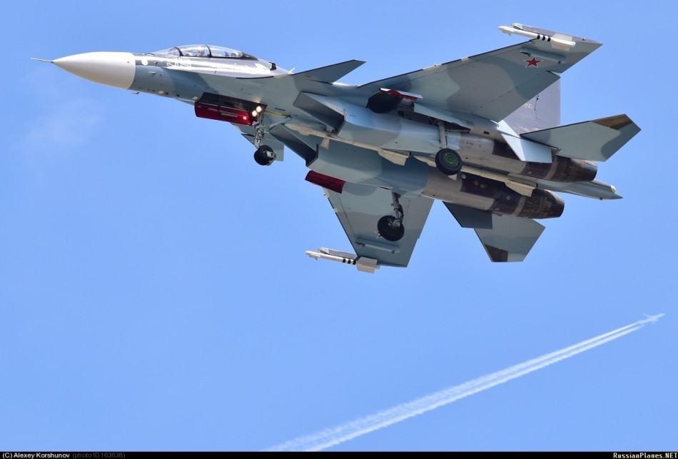 编号36 海军苏-30sm战机