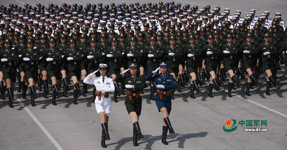 雄起中国步兵:09阅兵解放军地面方队震撼回顾