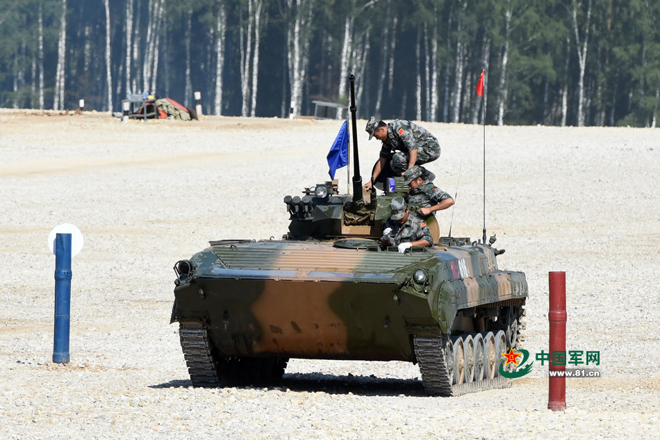 我军86a战车虽落后仍获亚军 首发命中被判脱靶