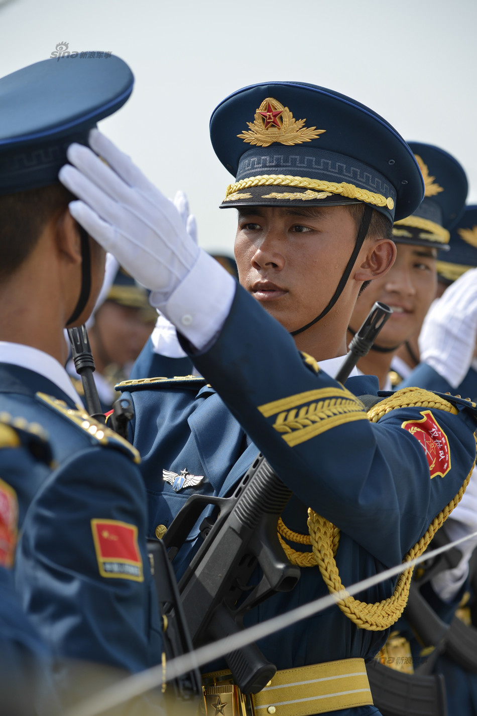 空军受阅方队训练照公开_新浪图片_手机新浪网