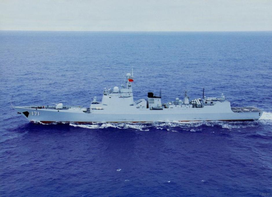 中国海军052d级174舰服役 神盾舰总数已达9艘