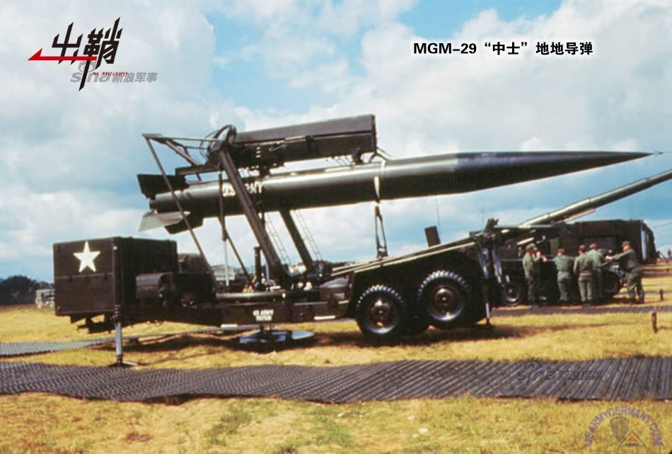 13 23:12:14 15 / 26 mgm-29"中士"地地导弹是美国陆军研发的第一种