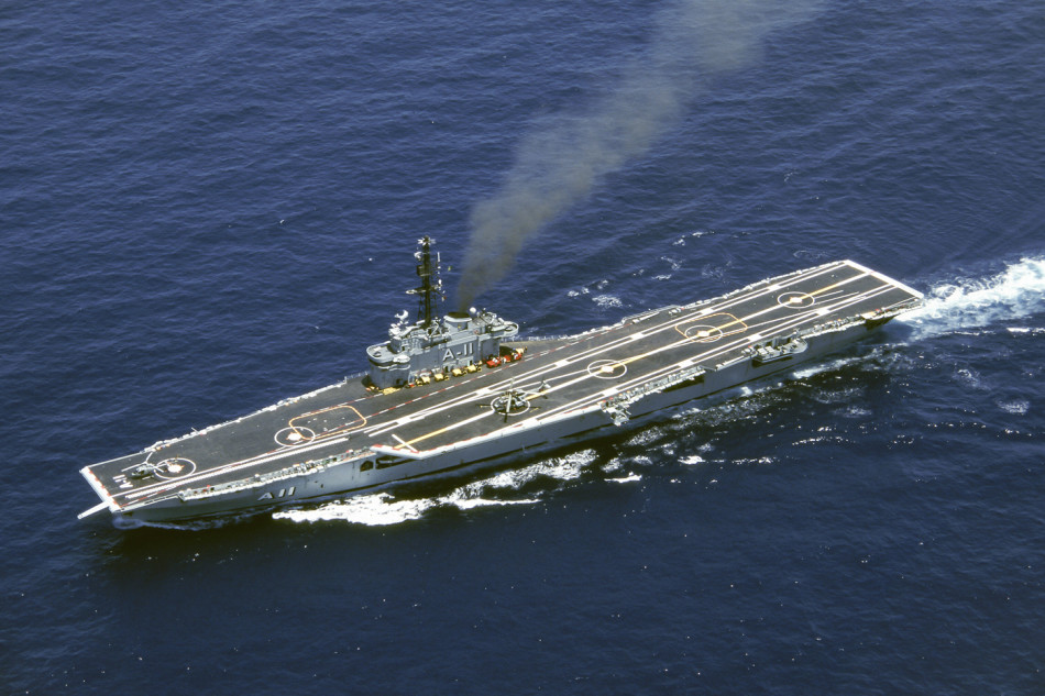 巴西老航母还是很漂亮的