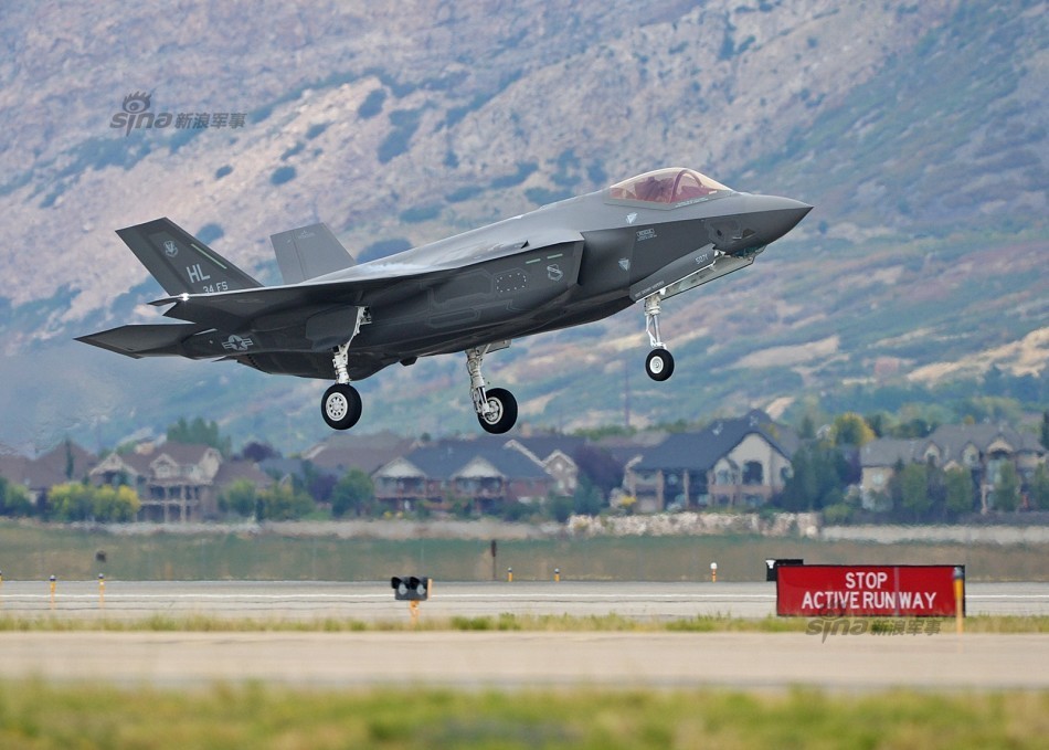 不再小清新!美军f35战机飞行测试新照曝光