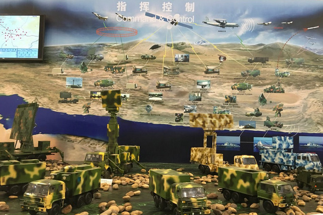 东风劲吹国产作战指挥系统惊现东风26导弹