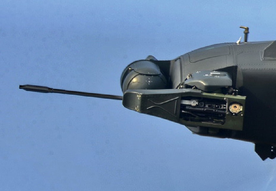 中美最强武直航炮对比:直10简约阿帕奇粗犷