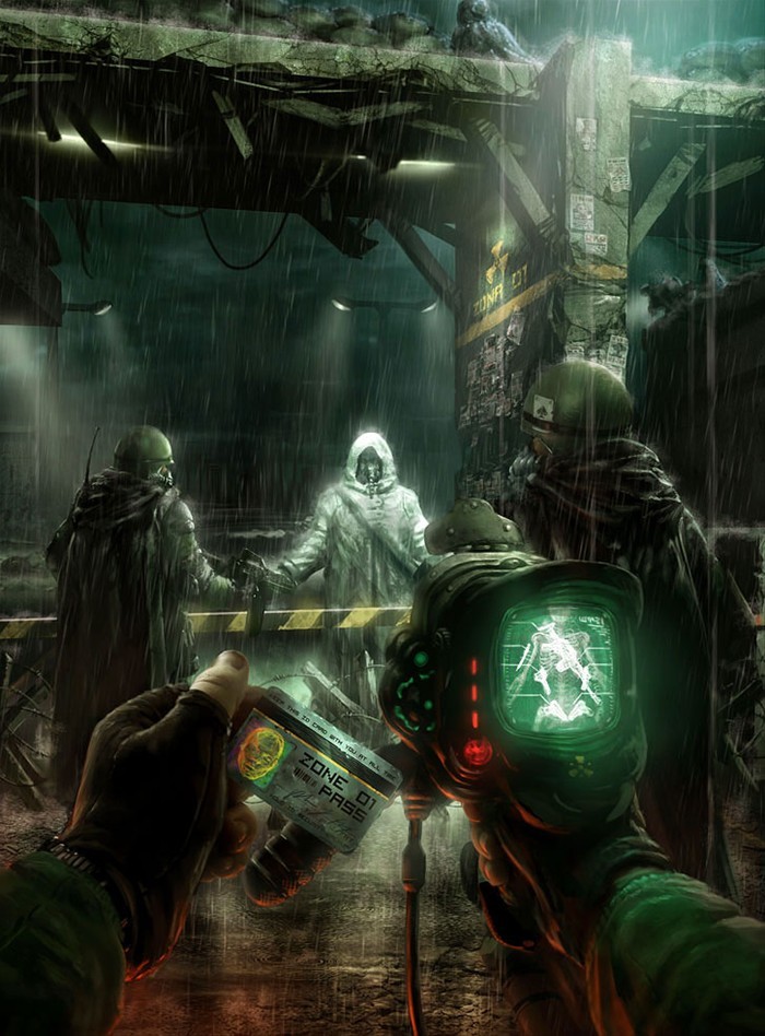 核战争之后的末日世界:红裙美女当人肉炸弹