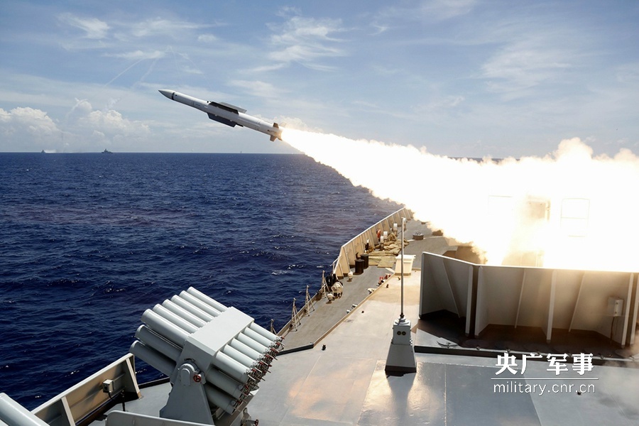 一言不合就打!中国海军西沙演习可射百枚导弹