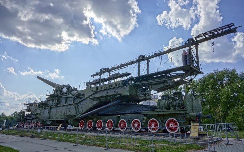 1 / 16 苏联的tm-3-12型铁道炮,共建造3门,是从1938年开始服役的.