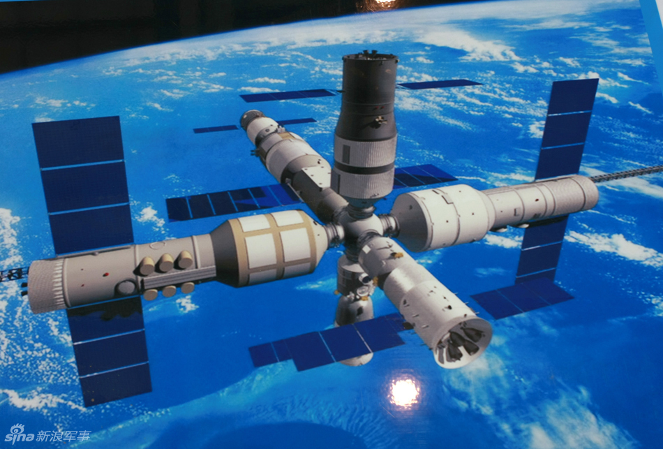 中国未来空间站啥样:2022年运行可容6名航天员_高清图集_新浪网