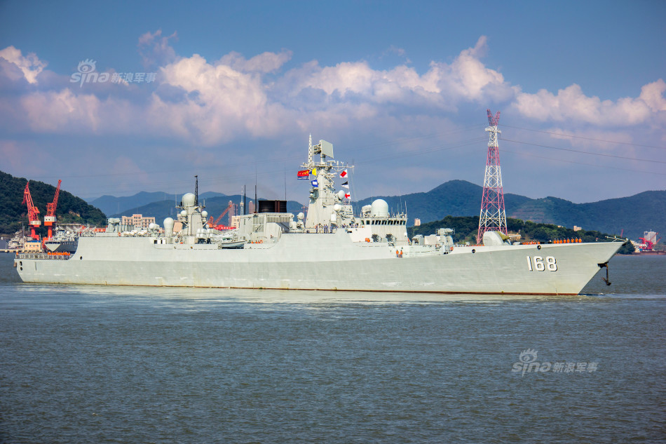 施基利还用着呢首曝改装后168广州舰高清大图