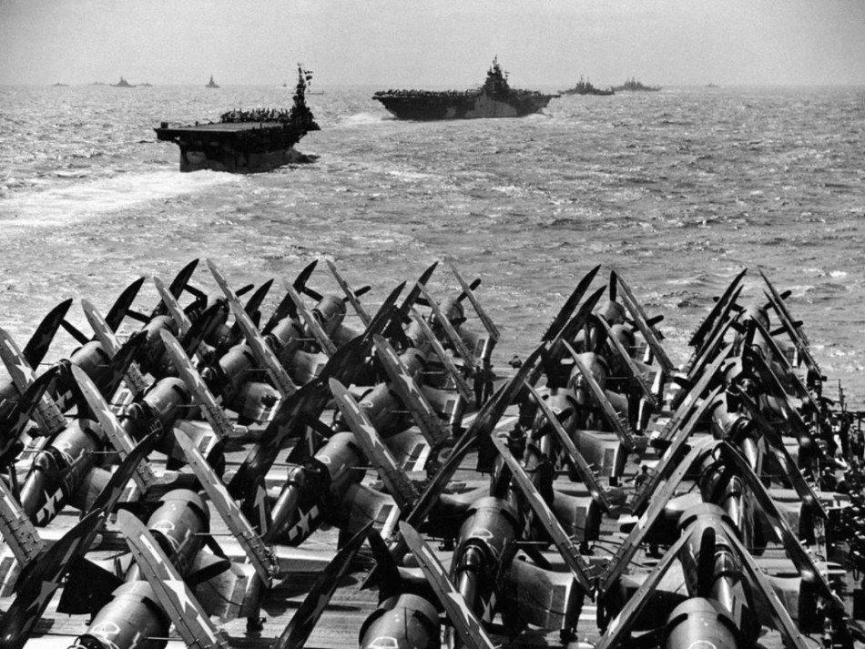 二战美国海军舰队有多强大