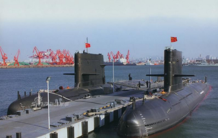 中国海军039型潜艇猛练对潜攻击_高清图集_新浪网