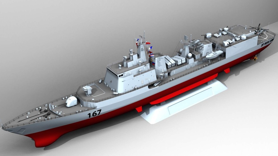 国产垂发上了?中国海军167舰即将改装完毕