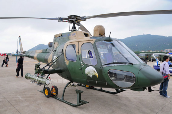 9月28日,国产直-11wb武装直升机在江西景德镇试飞成功,它是在国产ac
