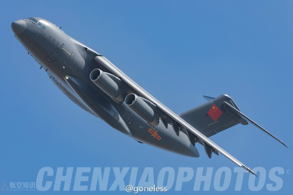 再近点!珠海航展中运20运输机空中特写