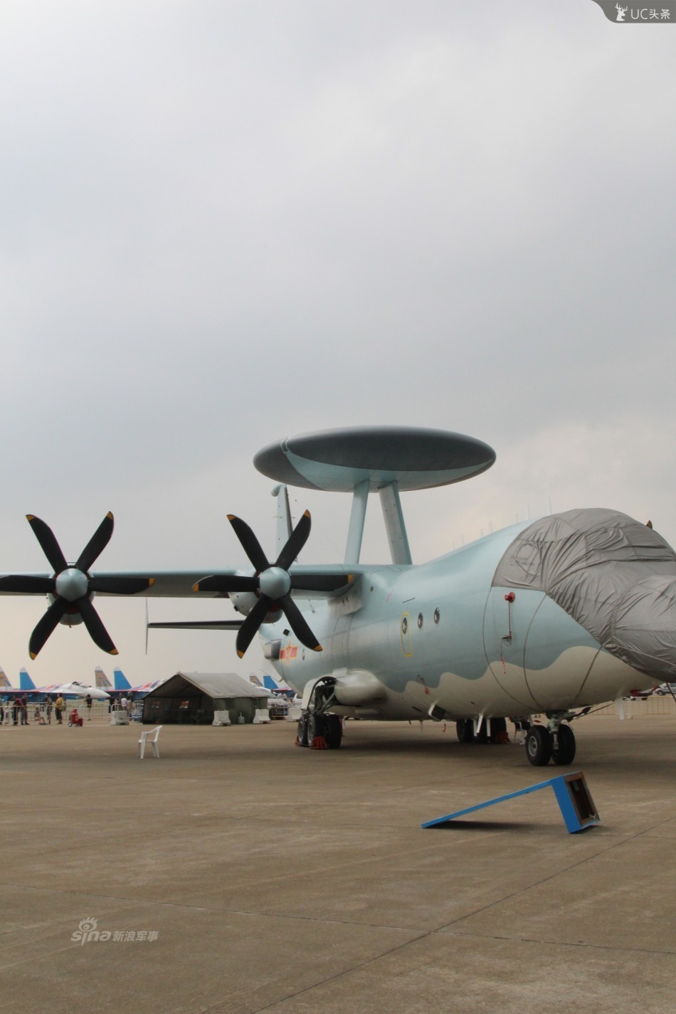 中国空警500预警机首曝珠海航展
