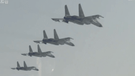 堪比红旗军演！中国红剑演习歼10歼11空中对抗