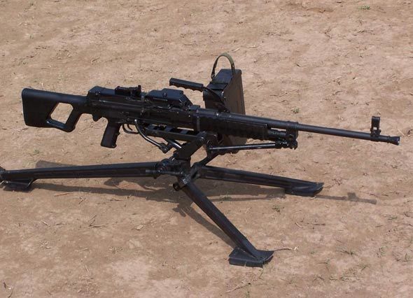 巴基斯坦高调展示国产高射机枪 疑仿制中国85式