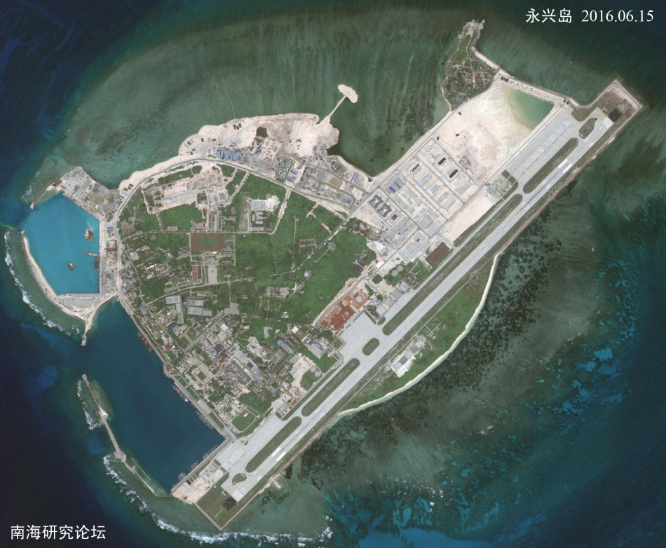 不到三年完工!中国南海永兴岛机场的建设记录