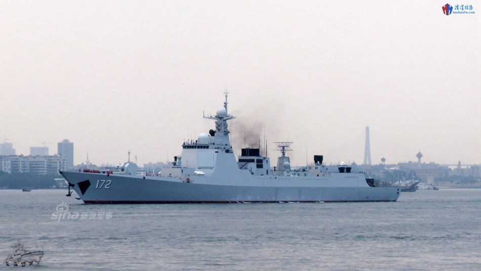北海舰队第一艘中华神盾!117西宁号052d入役