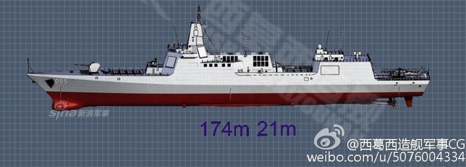 cg解析055大型驱逐舰